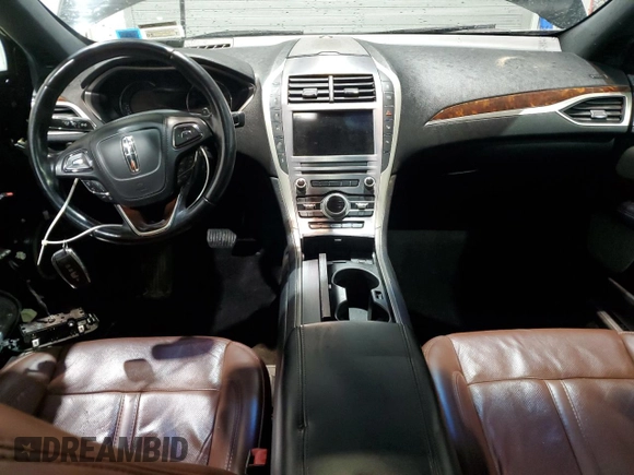 2018 Lincoln MKZ Reserve with VIN 3LN6L5FC1JR627786, listed as a Copart auction lot 65188514 with 76,808 mi miles and Salvage Title. Bid and sale history available at DreamBid. Image 8.