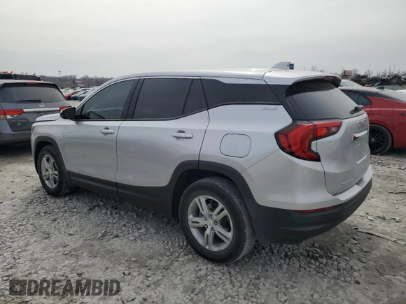 2020 GMC Terrain SLE with VIN 3GKALMEV2LL310119, listed as a Copart auction lot 49247265 with 77,114 mi miles and Salvage Title. Bid and sale history available at DreamBid. Image 2.