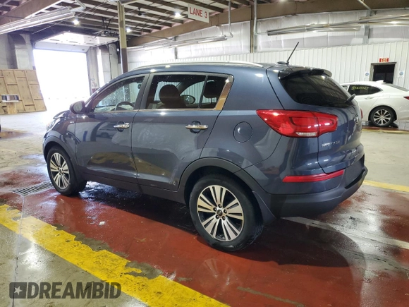 2016 Kia Sportage EX with VIN KNDPCCAC3G7817769, listed as a Copart auction lot 54057465 with 68,592 mi miles and Salvage title. Bid and sale history available at DreamBid. Image 2.