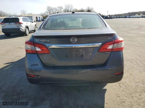 2015 Nissan Sentra S with VIN 3N1AB7AP7FY381009, listed as a Copart auction lot 51503705 with 100,146 mi miles and Clean Title. Bid and sale history available at carsss.com. Image 6.