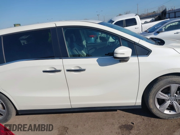 2019 Honda Odyssey EX-L z VIN 5FNRL6H76KB083005, wystawiony jako IAAI lot #41589181 z przebiegiem 27 633 mil mil oraz . Historia ofert i sprzedaży dostępna na DreamBid. Obrazek 13.
