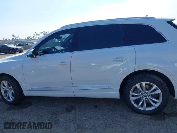 2019 Audi Q7 Premium with VIN WA1AAAF74KD004991, listed as a IAAI auction lot 42180183 with 53,188 mi miles and . Bid and sale history available at DreamBid. Image 15.