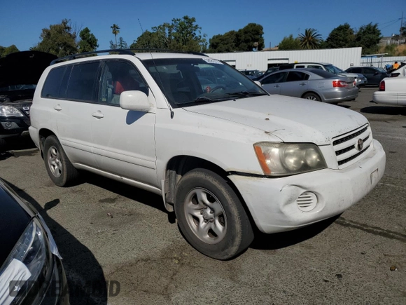 2001 Toyota Highlander z VIN JTEGD21A010017240, wystawiony jako Copart lot #58582214 z przebiegiem 219 332 mil mil oraz Szkoda całkowita • Salvage title. Historia ofert i sprzedaży dostępna na DreamBid. Obrazek 4.