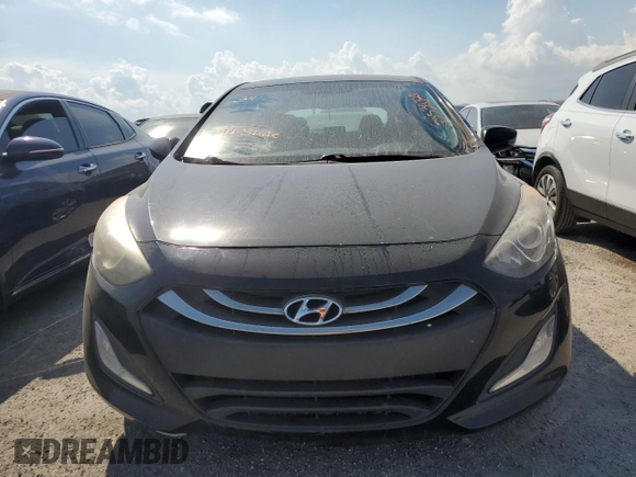 2013 Hyundai Elantra GT with VIN KMHD35LE0DU109422, listed as a Copart auction lot 75534324 with 0 mi miles and Salvage Title. Bid and sale history available at carsss.com. Image 5.