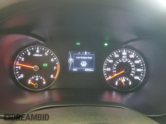 2018 Kia Optima LX with VIN 5XXGT4L33JG265983, listed as a Copart auction lot 53722745 with 82,233 mi miles and Salvage title. Bid and sale history available at DreamBid. Image 9.