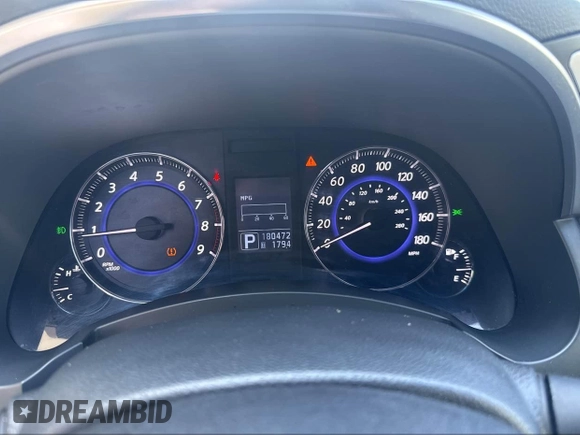 2014 Infiniti QX70 with VIN JN8CS1MW1EM411715, listed as a IAAI auction lot 42769793 with 180,472 mi miles and . Bid and sale history available at DreamBid. Image 7.