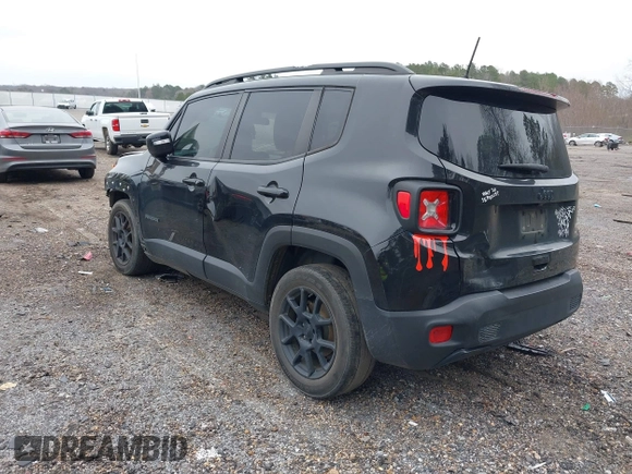 2020 Jeep Renegade Latitude with VIN ZACNJABB6LPL74339, listed as a IAAI auction lot 41525951 with 117,530 mi miles and . Bid and sale history available at DreamBid. Image 3.
