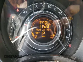 2014 FIAT 500 Sport with VIN 3C3CFFBR0ET165345, listed as a Copart auction lot 82408374 with 124,705 mi miles and Salvage Title. Bid and sale history available at carsss.com. Image 9.