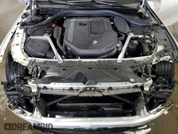 2022 BMW 8 Series 840i with VIN WBAGV4C06NCH11761, listed as a Copart auction lot 79094614 with 37,994 mi miles and Salvage title. Bid and sale history available at DreamBid. Image 12.