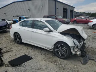 2016 Honda Accord Sport with VIN 1HGCR2F57GA240959, listed as a Copart auction lot 61843115 with Not provided miles and Salvage title. Bid and sale history available at DreamBid. Image 4.