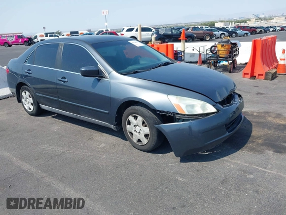 2005 Honda Accord LX z VIN 1HGCM56405A141551, wystawiony jako IAAI lot #42754807 z przebiegiem 251 759 mil mil oraz . Historia ofert i sprzedaży dostępna na DreamBid. Obrazek 1.