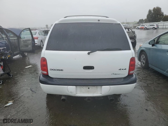 2001 Dodge Durango with VIN 1B4HS28N31F580350, listed as a Copart auction lot 45201995 with 0 mi miles and Salvage Title. Bid and sale history available at carsss.com. Image 6.