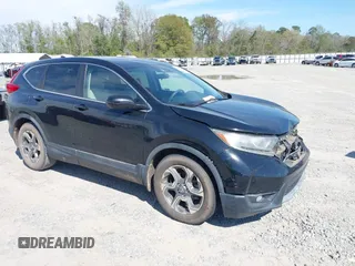 2018 Honda CR-V EX with VIN 7FARW1H57JE042281, listed as a IAAI auction lot 41897670 with 87,319 mi miles. Bid and sale history available at carsss.com. Image 1.