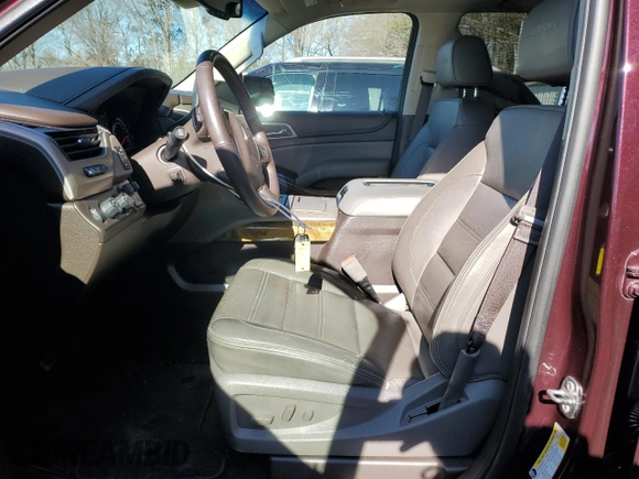 2017 GMC Yukon Denali with VIN 1GKS2CKJ5HR229277, listed as a Copart auction lot 87868105 with 95,714 mi miles and Salvage Title. Bid and sale history available at carsss.com. Image 7.