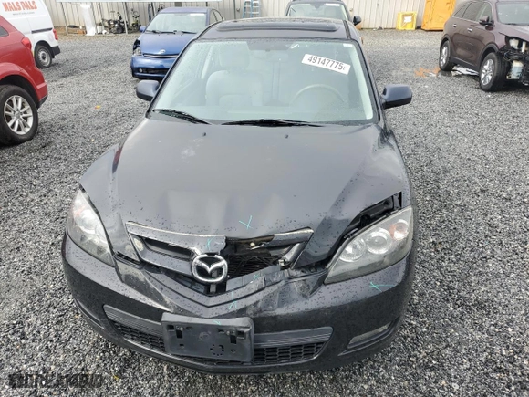 2008 Mazda Mazda3 s Sport with VIN JM1BK343X81779681, listed as a Copart auction lot 49147775 with 107,968 mi miles and Salvage Title. Bid and sale history available at carsss.com. Image 5.