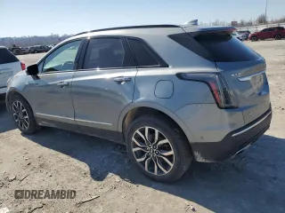 2023 Cadillac XT5 AWD Sport with VIN 1GYKNGRS7PZ133622, listed as a Copart auction lot 48342095 with 63,008 mi miles and Salvage title. Bid and sale history available at DreamBid. Image 2.