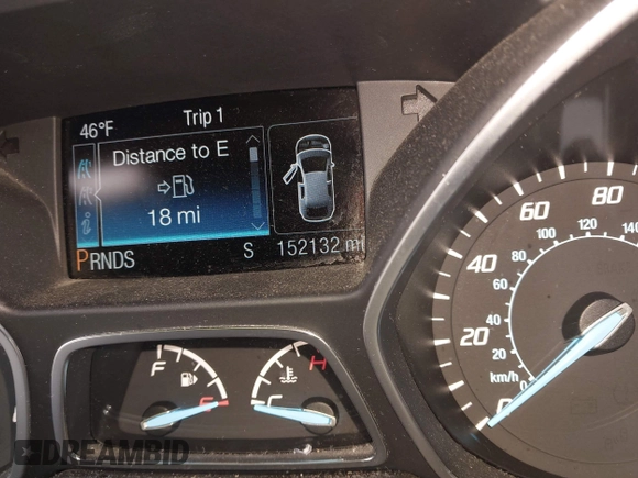 2013 Ford Escape Titanium with VIN 1FMCU0J96DUD85315, listed as a IAAI auction lot 41934204 with 152,132 mi miles and . Bid and sale history available at carsss.com. Image 7.