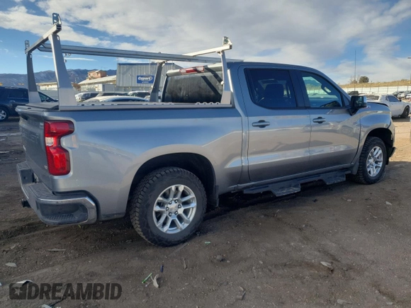2023 Chevrolet Silverado 1500 LT with VIN 1GCUDDE82PZ135756, listed as a Copart auction lot 81375824 with 70,932 mi miles and Salvage Title. Bid and sale history available at carsss.com. Image 3.