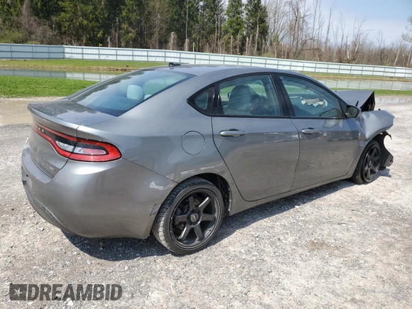 2013 Dodge Dart SXT with VIN 1C3CDFBA6DD701798, listed as a Copart auction lot 54100305 with 156,091 mi miles and Salvage Title. Bid and sale history available at carsss.com. Image 3.