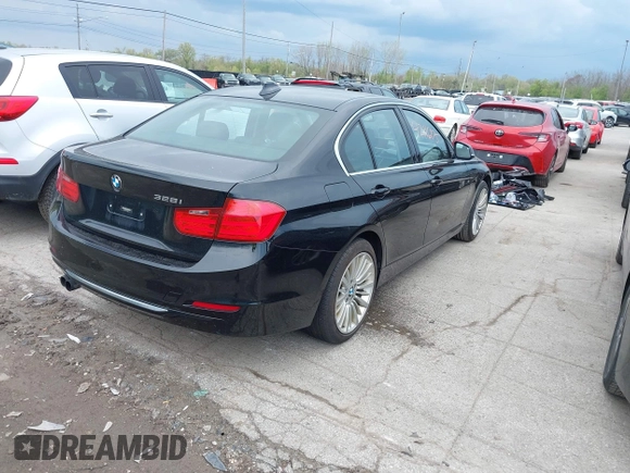 2012 BMW 3 Series 328i with VIN WBA3A5C59CF342687, listed as a IAAI auction lot 42116175 with 139,559 mi miles. Bid and sale history available at carsss.com. Image 4.