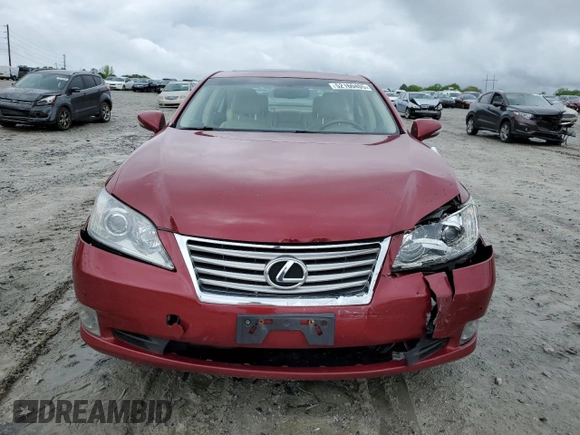 2011 Lexus ES 330 with VIN JTHBK1EG2B2462953, listed as a Copart auction lot 52160405 with 158,807 mi miles and Salvage Title. Bid and sale history available at DreamBid. Image 5.