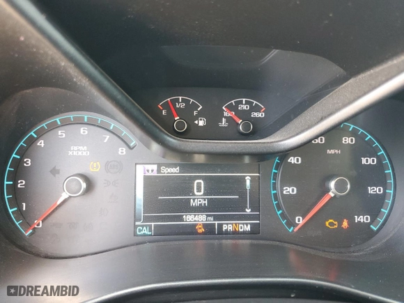 2016 Chevrolet Colorado 2WD Z71 with VIN 1GCGSDE33G1250419, listed as a Copart auction lot 48590025 with 166,488 mi miles and Salvage Title. Bid and sale history available at carsss.com. Image 9.