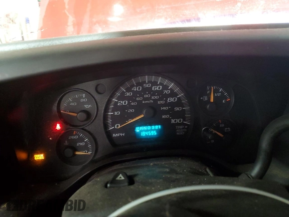 2006 Chevrolet Express Cargo Van with VIN 1GCGG25V561210610, listed as a Copart auction lot 51284105 with 194,595 mi miles and Salvage Title. Bid and sale history available at carsss.com. Image 9.