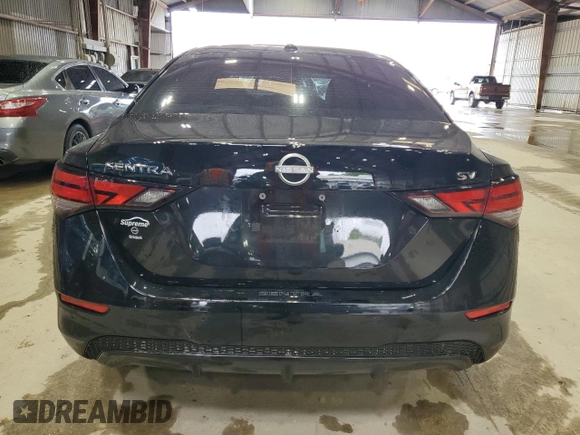 2024 Nissan Sentra SV with VIN 3N1AB8CV9RY342346, listed as a Copart auction lot 51120985 with 6,739 mi miles and Salvage Title. Bid and sale history available at DreamBid. Image 6.
