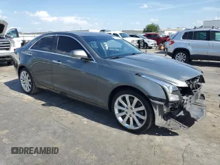 2017 Cadillac ATS Luxury AWD z VIN 1G6AH5RX9H0163447, wystawiony jako Copart lot #61191934 z przebiegiem 68 620 mil mil oraz Szkoda całkowita • Salvage title. Historia ofert i sprzedaży dostępna na DreamBid. Obrazek 4.