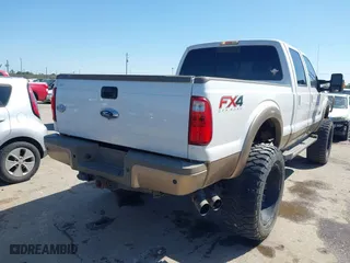 2014 Ford Super Duty F-250 SRW XL with VIN 1FT7W2BT2EEB61251, listed as a IAAI auction lot 41970563 with 244,184 mi miles. Bid and sale history available at carsss.com. Image 4.