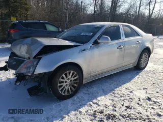 2010 Cadillac CTS Sedan with VIN 1G6DC5EG9A0109847, listed as a Copart auction lot 45462555 with 163,228 mi miles and Salvage Title. Bid and sale history available at carsss.com. Image 1.