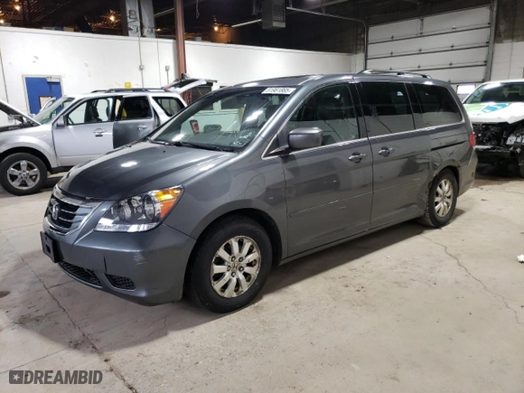 2010 Honda Odyssey EX-L with VIN 5FNRL3H71AB023646, listed as a Copart auction lot 51981865 with 171,965 mi miles and Clean Title. Bid and sale history available at carsss.com. Image 1.