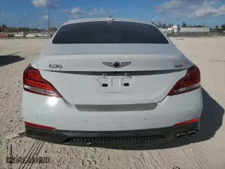 2020 Genesis G70 2.0T with VIN KMTG34LA9LU046717, listed as a Copart auction lot 45105765 with 65,034 mi miles and Non Repairable. Bid and sale history available at carsss.com. Image 6.