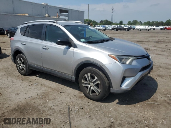 2016 Toyota RAV4 LE with VIN 2T3BFREV0GW424719, listed as a Copart auction lot 55050585 with 249,560 mi miles and Salvage Title. Bid and sale history available at DreamBid. Image 4.
