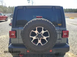 2021 Jeep Wrangler Unlimited Rubicon с VIN 1C4HJXFG0MW606057, выставлен на аукционе Copart как лот 51122355 с пробегом 30 804 миль миль и Списание • Salvage title. История ставок и продаж доступна на DreamBid. Изображение 6.