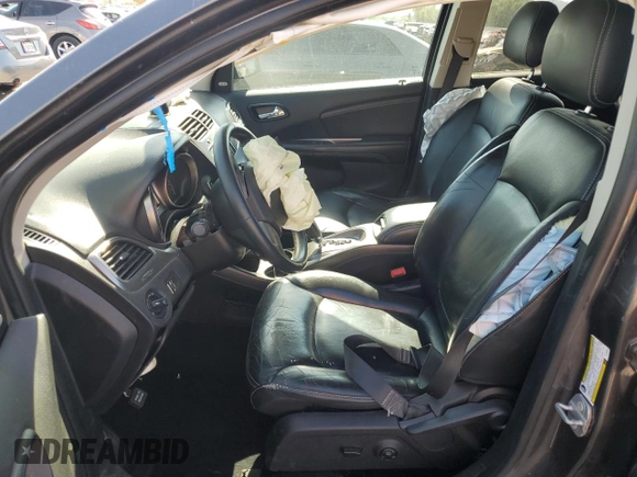 2014 Dodge Journey Crossroad with VIN 3C4PDDGG6ET266453, listed as a Copart auction lot 59574285 with Not provided miles and Salvage title. Bid and sale history available at DreamBid. Image 7.