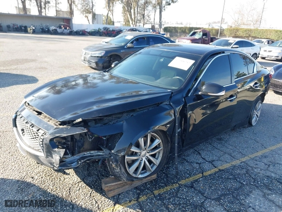 2015 Infiniti Q50 Premium with VIN JN1BV7AP2FM358381, listed as a IAAI auction lot 41588242 with NaN miles. Bid and sale history available at carsss.com. Image 19.