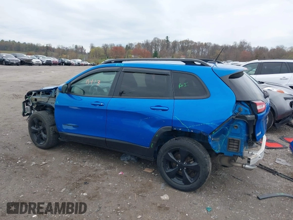 2018 Jeep Cherokee Latitude Tech Connect z VIN 1C4PJLCB0JD595520, wystawiony jako IAAI lot #42020413 z przebiegiem 79 910 mil mil oraz . Historia ofert i sprzedaży dostępna na DreamBid. Obrazek 15.