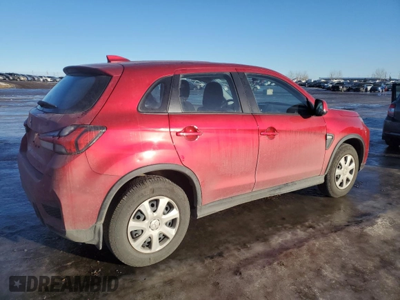 2024 Mitsubishi RVR ES with VIN JA4AHUAU9RU604555, listed as a Copart auction lot 86987234 with 10,554 mi miles and Clean Title. Bid and sale history available at carsss.com. Image 3.