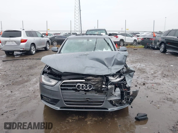 2013 Audi A4 Premium Plus with VIN WAUFFAFL7DN050223, listed as a IAAI auction lot 40444635 with 107,807 mi miles. Bid and sale history available at carsss.com. Image 12.