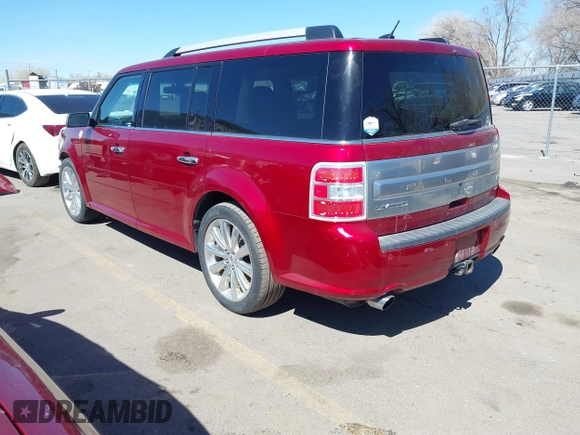2015 Ford Flex Limited w/EcoBoost with VIN 2FMHK6DT2FBA05532, listed as a IAAI auction lot 41869491 with 84,985 mi miles. Bid and sale history available at carsss.com. Image 3.