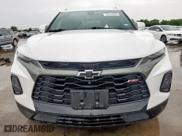 2020 Chevrolet Blazer RS z VIN 3GNKBERS4LS586243, wystawiony jako Copart lot #55514245 z przebiegiem 47 365 mil mil oraz Szkoda całkowita • Salvage title. Historia ofert i sprzedaży dostępna na DreamBid. Obrazek 5.