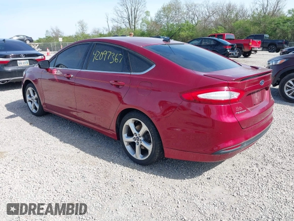 2013 Ford Fusion SE with VIN 3FA6P0HR6DR207528, listed as a IAAI auction lot 42097367 with 130,651 mi miles. Bid and sale history available at carsss.com. Image 3.