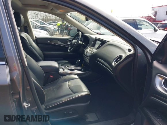 2019 Infiniti QX60 Luxe with VIN 5N1DL0MM5KC529818, listed as a IAAI auction lot 41785839 with 109,012 mi miles and . Bid and sale history available at DreamBid. Image 5.