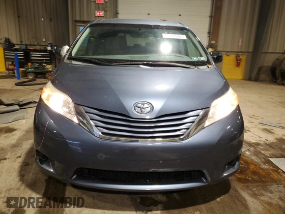 2016 Toyota Sienna LE with VIN 5TDJK3DC1GS130722, listed as a Copart auction lot 80244024 with 129,602 mi miles and Salvage Title. Bid and sale history available at carsss.com. Image 5.