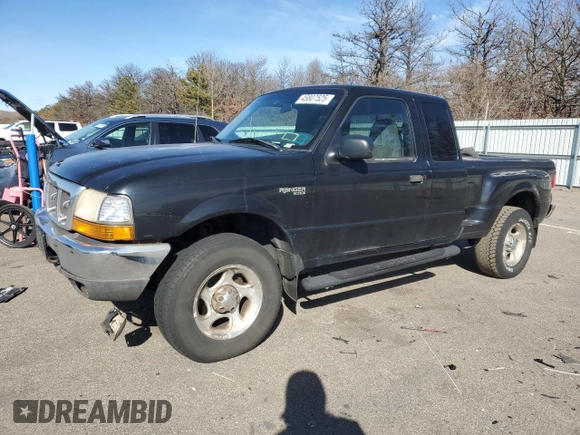 2000 Ford Ranger XLT z VIN 1FTZR15X7YTA02153, wystawiony jako Copart lot #45807525 z przebiegiem 146 536 mil mil oraz Nie do naprawy • Non repairable. Historia ofert i sprzedaży dostępna na DreamBid. Obrazek 1.