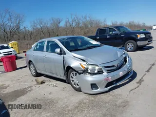 2012 Toyota Corolla L with VIN 5YFBU4EE7CP011306, listed as a IAAI auction lot 41695717 with 99,136 mi miles. Bid and sale history available at carsss.com. Image 1.