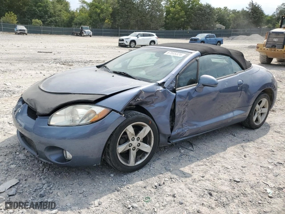 2007 Mitsubishi Eclipse GS with VIN 4A3AL25F07E059824, listed as a Copart auction lot 67555324 with 151,608 mi miles and Salvage Title. Bid and sale history available at carsss.com. Image 1.