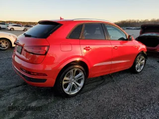 2018 Audi Q3 Premium with VIN WA1BCCFS3JR031633, listed as a Copart auction lot 47168715 with 87,679 mi miles and Salvage Title. Bid and sale history available at carsss.com. Image 3.