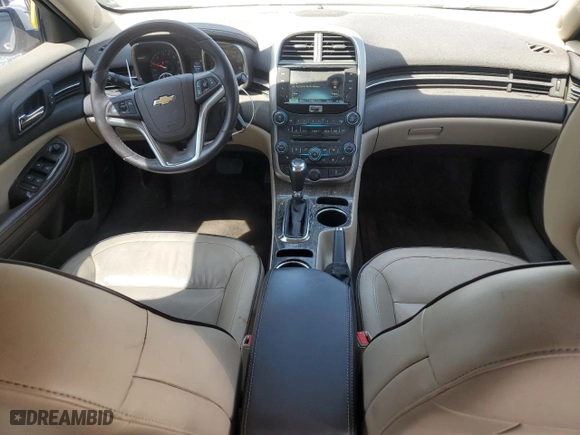 2015 Chevrolet Malibu LTZ with VIN 1G11F5SL7FF213548, listed as a Copart auction lot 50828735 with 112,300 mi miles and Salvage Title. Bid and sale history available at carsss.com. Image 8.